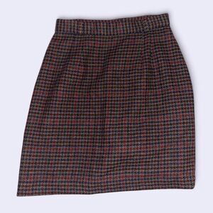 Michele Houndstooth Pencil Mini Skirt - size 12